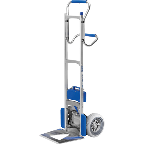 Liftkar&reg; Aluminum Stair Climbing Hand Truck, Aluminum Frame, 17-1/2" W x 59" H, 300 lbs. Capacity Ontario Packaging