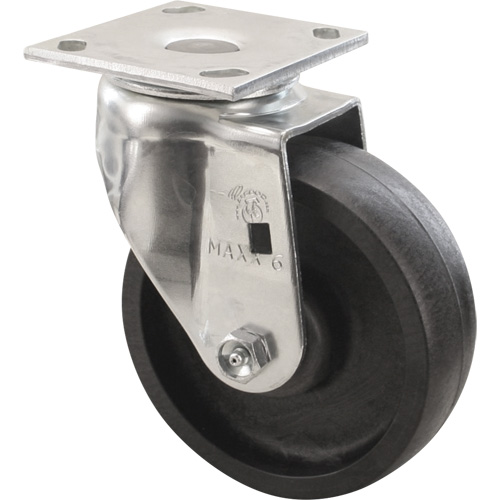 Emaxx RollX Glass Fill Caster, Swivel, 4" (101.6 mm), Nylon, 1200 lbs. (544.3 kg.) Ontario Packaging