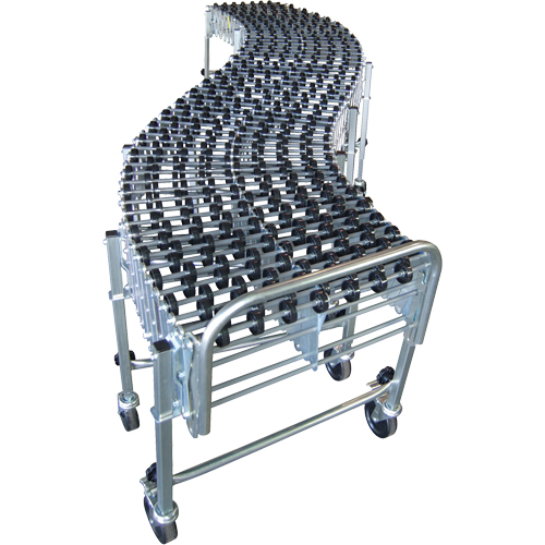 Expandable/Flexible Conveyors, 30" W x 12' 2" L, 226 lbs. per lin. ft. Capacity Ontario Packaging