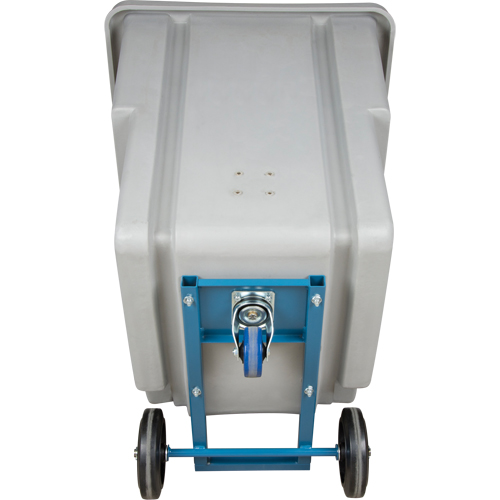 Chariot basculeur en acier, Poly&eacute;thyl&egrave;ne, 0,625 vg³, Capacit&eacute; de charge de 500 lb Ontario Packaging