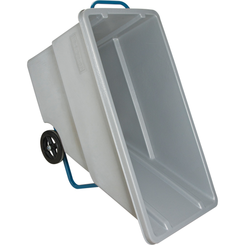 Chariot basculeur en acier, Poly&eacute;thyl&egrave;ne, 0,625 vg³, Capacit&eacute; de charge de 850 lb Ontario Packaging