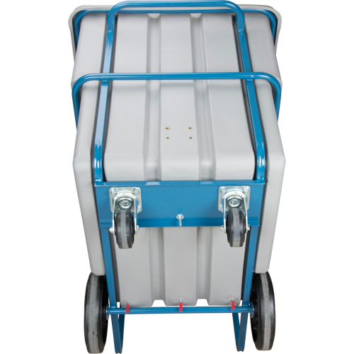 Chariot basculeur en acier, Poly&eacute;thyl&egrave;ne, 1,1 vg³, Capacit&eacute; de charge de 2000 lb Ontario Packaging