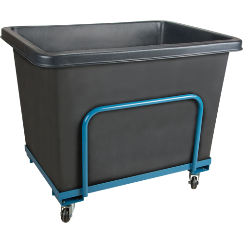 Tapered Wall Box Truck, Polyethylene, 43" L x 30" W x 33" H, 16 cu. ft. Volume, 800 lbs. Capacity Ontario Packaging