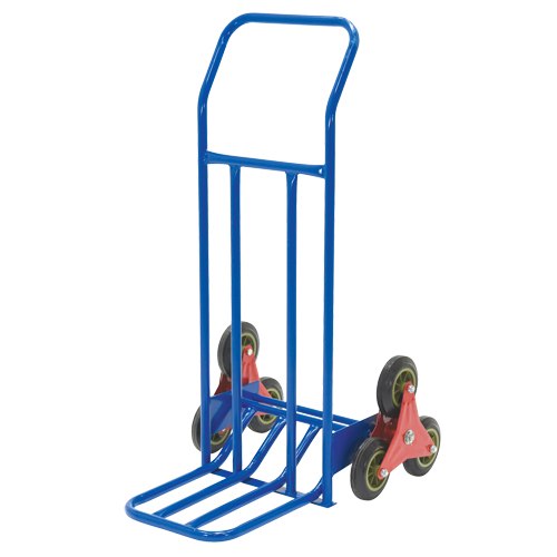 Stair Climbing Hand Truck, Steel Frame, 24" W x 45-3/4" H, 300 lbs. Capacity Ontario Packaging