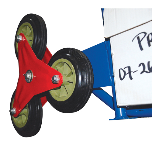 Stair Climbing Hand Truck, Steel Frame, 24" W x 45-3/4" H, 300 lbs. Capacity Ontario Packaging