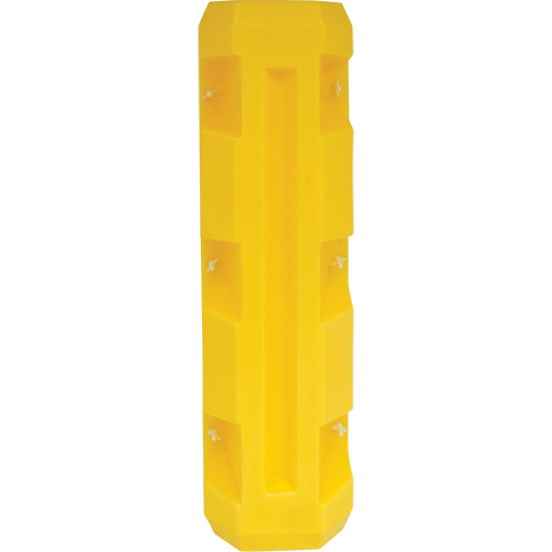 Slim Column Protector, 6" x 6" Inside Opening, 12" L x 12" W x 42" H, Yellow Ontario Packaging