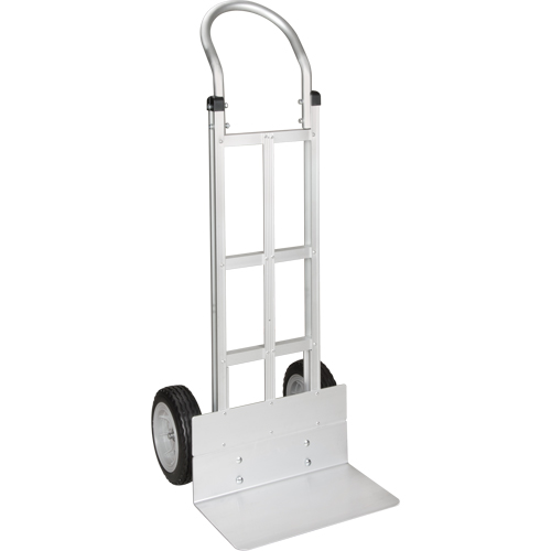 Knocked Down Hand Truck, Continuous Handle, Aluminum, 49-5/8" Height, 500 lbs. Capacity Ontario Packaging