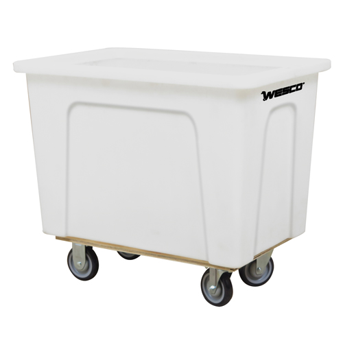 Box Truck, White Polyethylene, 42" L x 30" W x 36" H, 20 cu. ft. Volume, 600 lbs. Capacity Ontario Packaging