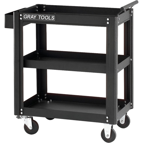 Chariot utilitaire, 19-1/4" lo x 27-1/2" la x 32-3/4" h, Gris Ontario Packaging