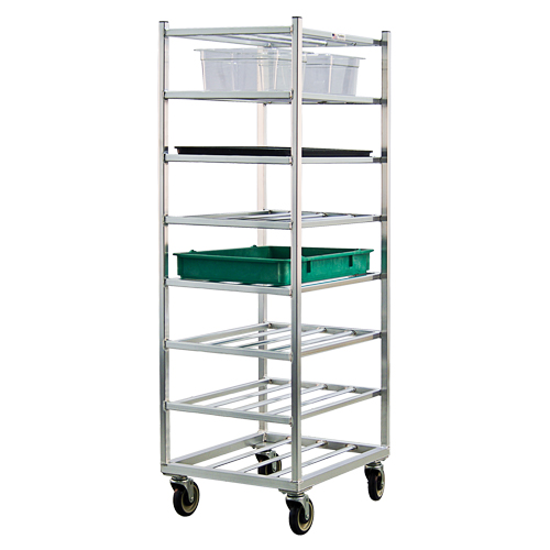 Chariot &agrave; tablettes, 8 Tiers, 20-7/8" la x 67" h x 27" p, Capacit&eacute; 600 lb Ontario Packaging