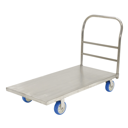Platform Truck, 48" L x 24" W, 2000 lbs. Capacity, Polyurethane Casters Ontario Packaging