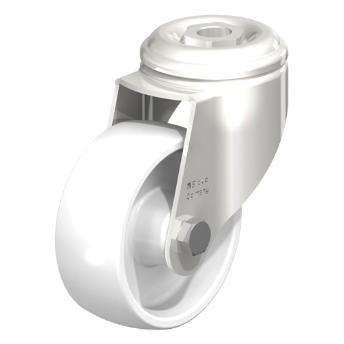 Stainless Steel Nylon Caster, Swivel, 4" (102 mm) Dia., 265 lbs. (120 kg.) Capacity Ontario Packaging