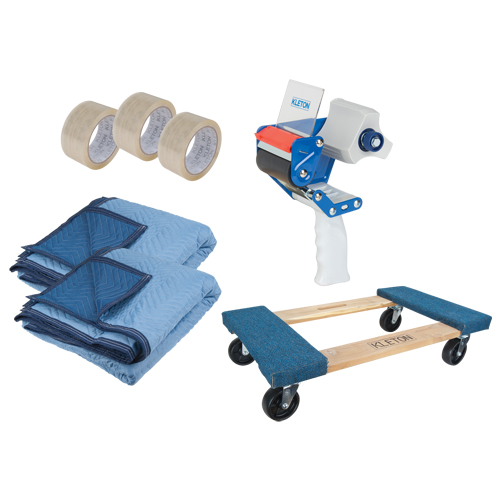 Moving Kit, Wood Frame, 18" W x 30" L, 1000 lbs. Capacity Ontario Packaging