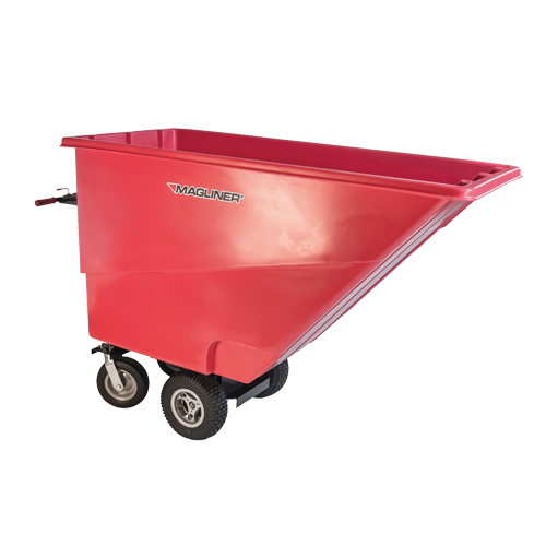 Motorized Tilt Truck, 27 pi³ Capacity, 51" H x 81" W x 33" D Ontario Packaging