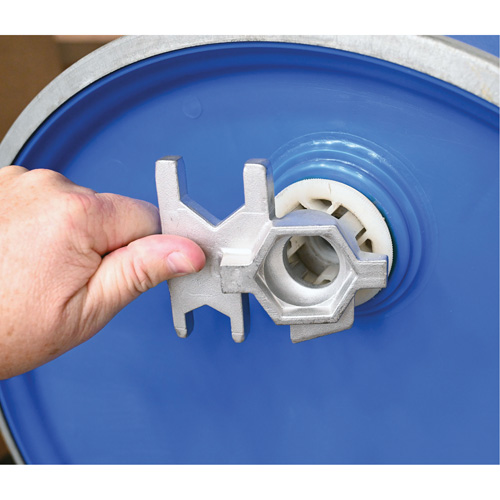 Drum Wrench, 3/4"/2" Opening, 9-1/2" Handle, Stainless Steel Ontario Packaging