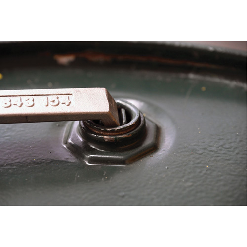 Drum Wrench, 3/4"/2" Opening, 9-1/2" Handle, Stainless Steel Ontario Packaging