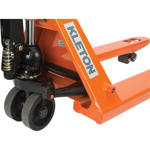 Super Heavy-Duty Manual Pallet Truck, Steel, 48" L x 27" W, 11000 lbs. Capacity Ontario Packaging