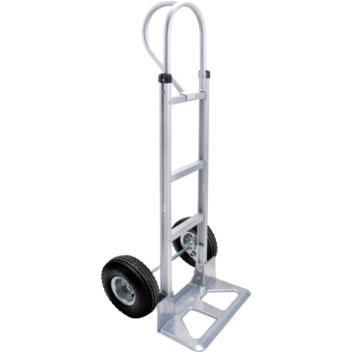 Knocked Down Hand Truck, P-Handle Handle, Aluminum, 52-1/8" Height, 500 lbs. Capacity Ontario Packaging