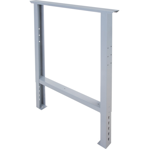 Pattes d'&eacute;tabli pour service industriel, Acier, 30" p x 34" h, Simple Ontario Packaging