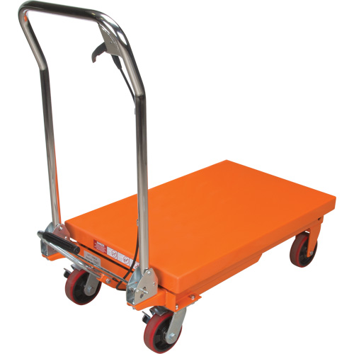 Hydraulic Scissor Lift Table, 32" L x 19-3/4" W, Steel, 660 lbs. Capacity Ontario Packaging