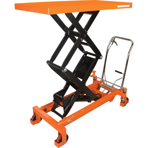 Hydraulic Scissor Lift Table, 48" L x 24" W, Steel, 1540 lbs. Capacity Ontario Packaging