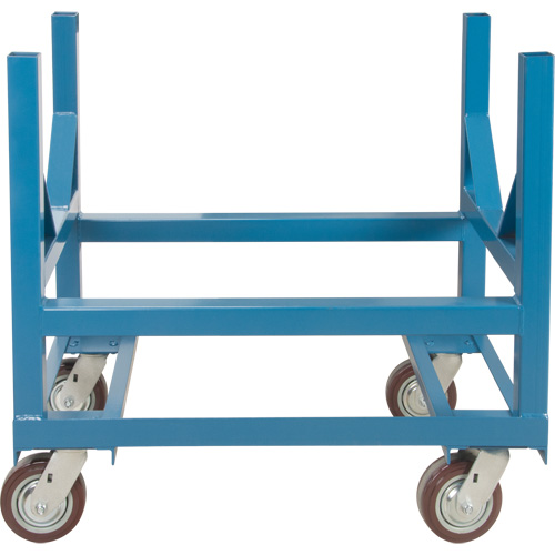Pipe & Bar Cradle Truck, 24" L x 24" W x 34" H, 2500 lbs. Capacity, Polyurethane Wheels Ontario Packaging