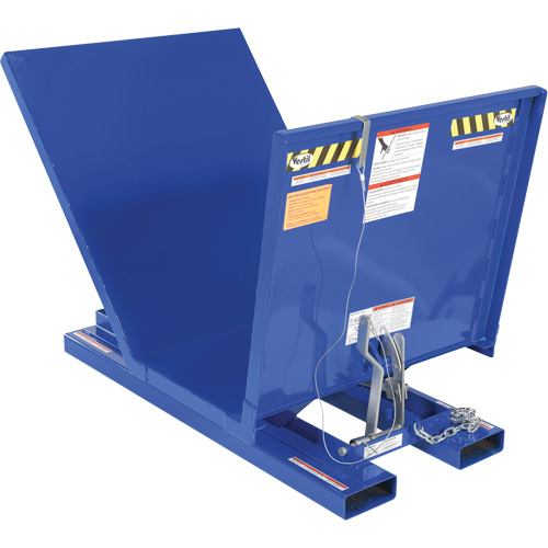 Tr&eacute;mie &agrave; parois ouvrantes, Acier, 1 vg³, Bleu Ontario Packaging
