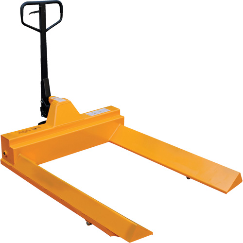 Roll Pallet Truck, Steel, 48" L x 7.5" W, 4000 lbs. Capacity Ontario Packaging