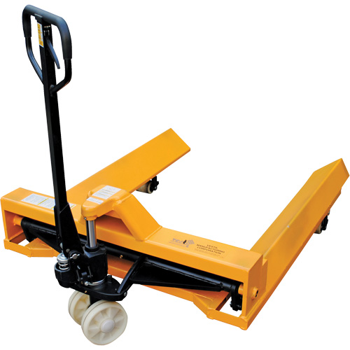 Roll Pallet Truck, Steel, 48" L x 7.5" W, 4000 lbs. Capacity Ontario Packaging