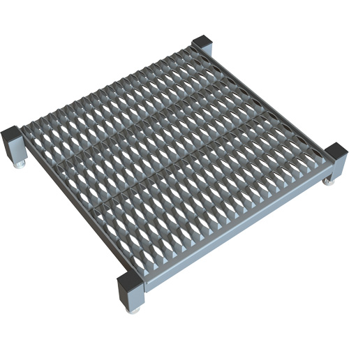 Plateforme de travail en une &eacute;tape &agrave; hauteur r&eacute;glable, 24" la x 24" pr, Capacit&eacute; de 800 lb, Enti&egrave;rement soud&eacute; Ontario Packaging