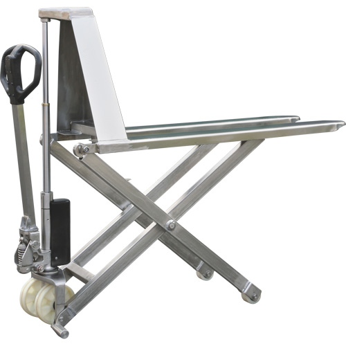 Eco Scissor Skid Lift, 45" L x 21" W, Stainless Steel, 2200 lbs. Capacity Ontario Packaging