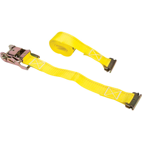 Tendeur d'arrimage &agrave; cliquet, Syst&egrave;me E-Track, 2" , 12' , Charge d'utilisation max. 1333 lb (605 kg) Ontario Packaging