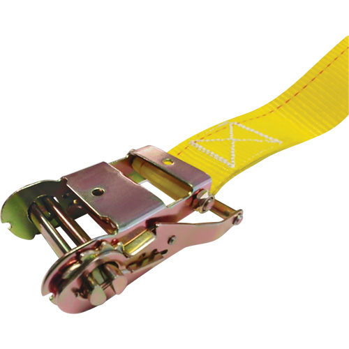 Tendeur d'arrimage &agrave; cliquet, Syst&egrave;me E-Track, 2" , 12' , Charge d'utilisation max. 1333 lb (605 kg) Ontario Packaging
