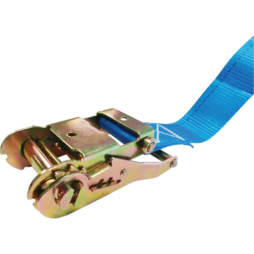 Ratchet Strap, E-Track System, 2" W x 20' L, 1333 lbs. (605 kg) Working Load Limit Ontario Packaging