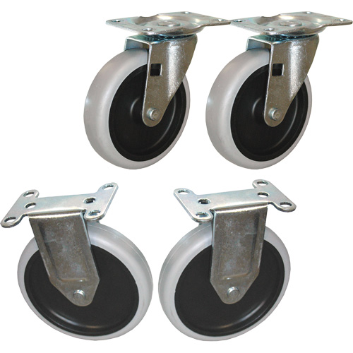Flat Shelf Cart Caster Kit Ontario Packaging