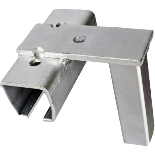 Support mural pour &eacute;clisse de rail &agrave; roulement Ontario Packaging