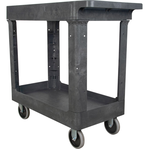 Chariot utilitaire pour l'entretien, 2 tiers, 16-1/2" x 32-1/2" x 34-1/2", Capacit&eacute; 550 lb Ontario Packaging