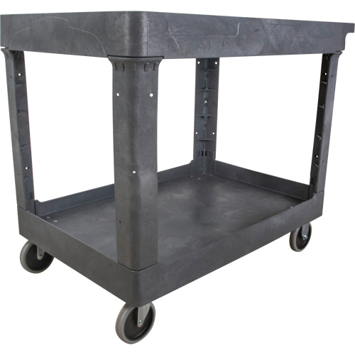 Chariot utilitaire pour l'entretien, 2 tiers, 24-5/8" x 32-1/2" x 40", Capacit&eacute; 550 lb Ontario Packaging