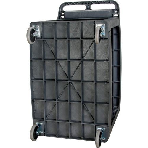 Flat-Shelf Utility Service Cart, 2 Tiers, 25-1/4" x 32-1/4" x 44", 550 lbs. Capacity Ontario Packaging