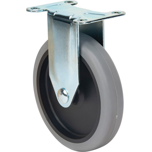 Replacement Caster Set, 5" (127 mm), TPR Rubber, 500 lbs. (226.7 kg.) Ontario Packaging