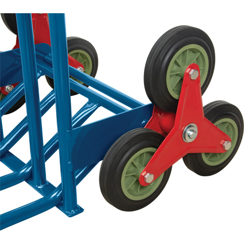 Stair Climbing Hand Truck, Steel Frame, 23-3/4" W x 45-5/8" H, 300 lbs. Capacity Ontario Packaging