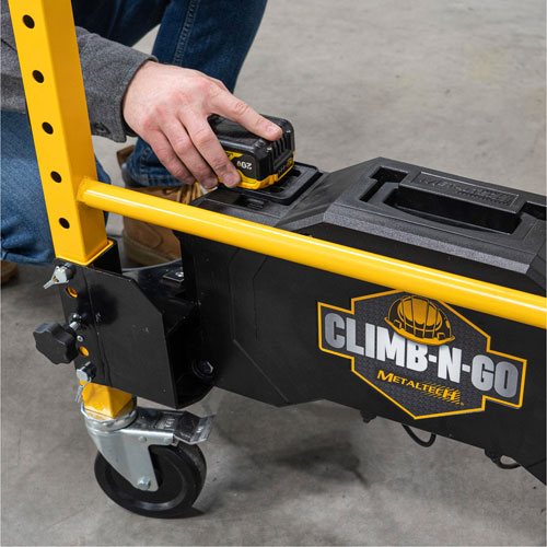 Motorized System for Climb-N-Go Scaffolding Ontario Packaging