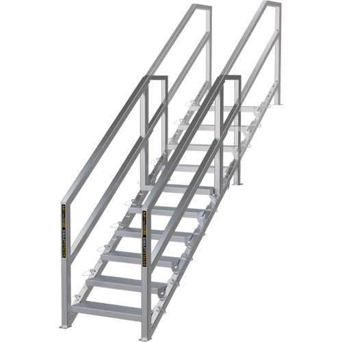 Syst&egrave;me d'escalier modulaire pour la construction de 6-10 marches SmartStairs, 75" ha Ontario Packaging