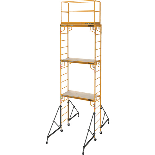 Trousse compl&egrave;te de tour d'&eacute;chafaudage pour cloison s&egrave;che de 18', 122" p x 236" h Ontario Packaging