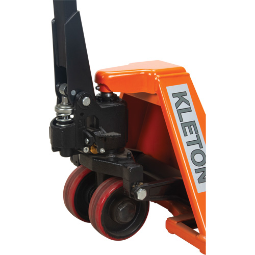 Low Profile Hydraulic Pallet Trucks, 48" L x 20.5" W, 3300 lbs. Cap. Ontario Packaging