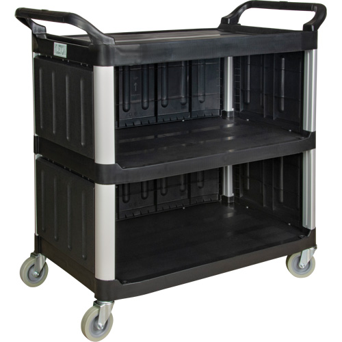 Chariot utilitaire, 3 tiers, 19-3/4" x 37-1/2" x 40-1/4", Capacit&eacute; 250 lb Ontario Packaging