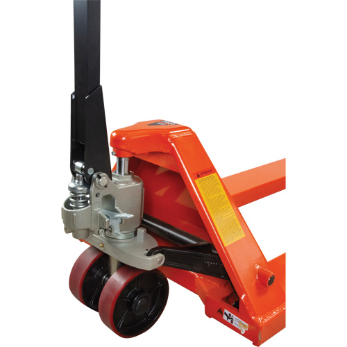 Transpalettes hydrauliques &agrave; fourche de 8', 96" lo x 27" la, capacit&eacute; 4400 lb Ontario Packaging