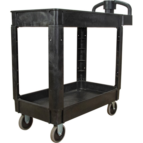 Chariot utilitaire, 2 tiers, 17-1/8" x 33-1/2" x 37-5/8", Capacit&eacute; 550 lb Ontario Packaging