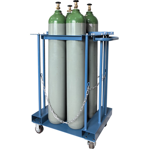 Support de rangement pour 4 cylindres pour chariot &eacute;l&eacute;vateur Ontario Packaging