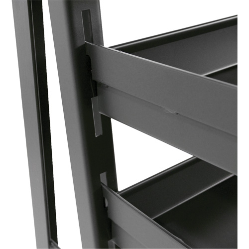 Chariot &agrave; cadre en A robuste &agrave; un c&ocirc;t&eacute; avec 6 plateaux, 38" x 25" x 63", Capacit&eacute; 2500 lb Ontario Packaging